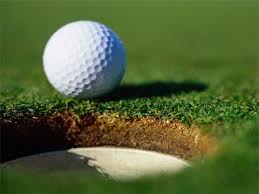 Golf Ball on Edge of Cup
