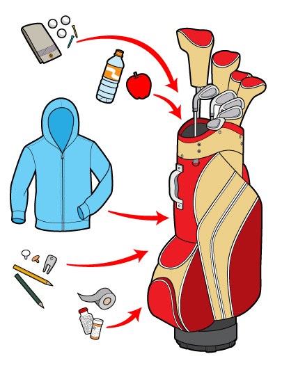 How to Pack Your Golf Bag