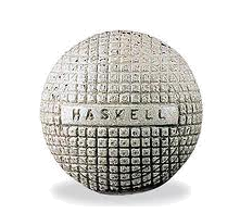 The Haskell Wound Rubber Golf Ball