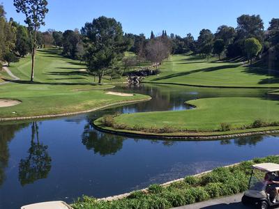 1st Tee and 18th Green and That Famous Pond