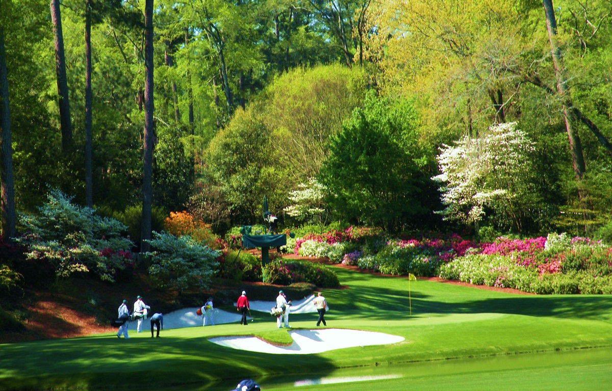 The Master's 12th Hole at Augusta National Golf Club