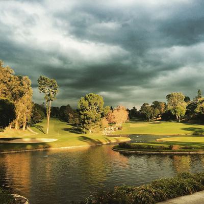 1st Tee and 18th Green and That Famous Pond